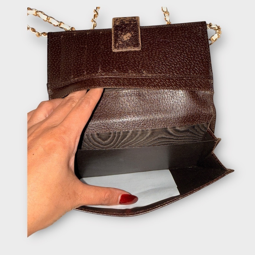 Gucci GG Canvas Wallet w/ Optional Gold + Silver Chain (Authentic, COA Included) - Picture 3 of 15